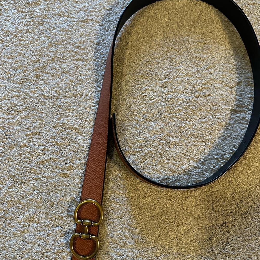 Reversible Leather Belt